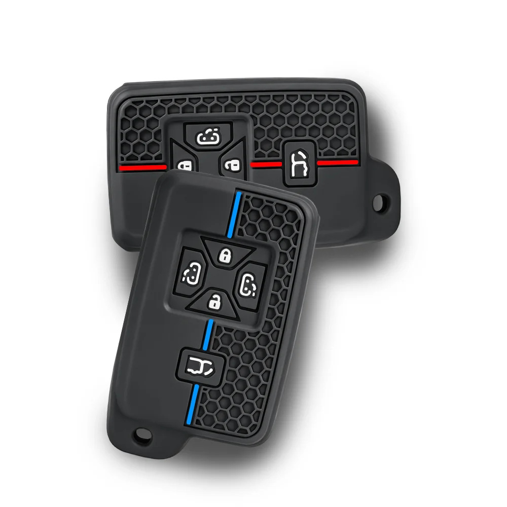 5 Buttons Silicone Car Key Cover Case Auto Shell Holder Protector for Toyota Noah Tarago Mark X Yaris Estima RAV4 Voxy Corolla