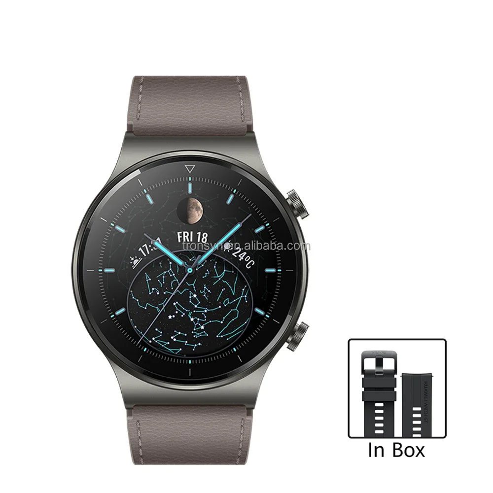 GT2 Pro ساعة ذكية عمر البطارية 14 يومًا GPS شحن لاسلكي Kirin A1 GT2 Pro