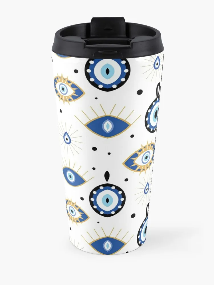 Evil Eye Protection tazza da caffè da viaggio tazza per caffè tazza termica tazze Creative tazze da caffè eleganti