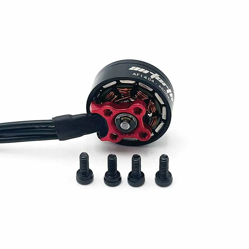 Airforth AF1404 1404 3600KV 4800KV 2-4S motore Brushless per RC FPV Freestyle Cinewhoop stuzzicadenti droni parti fai da te