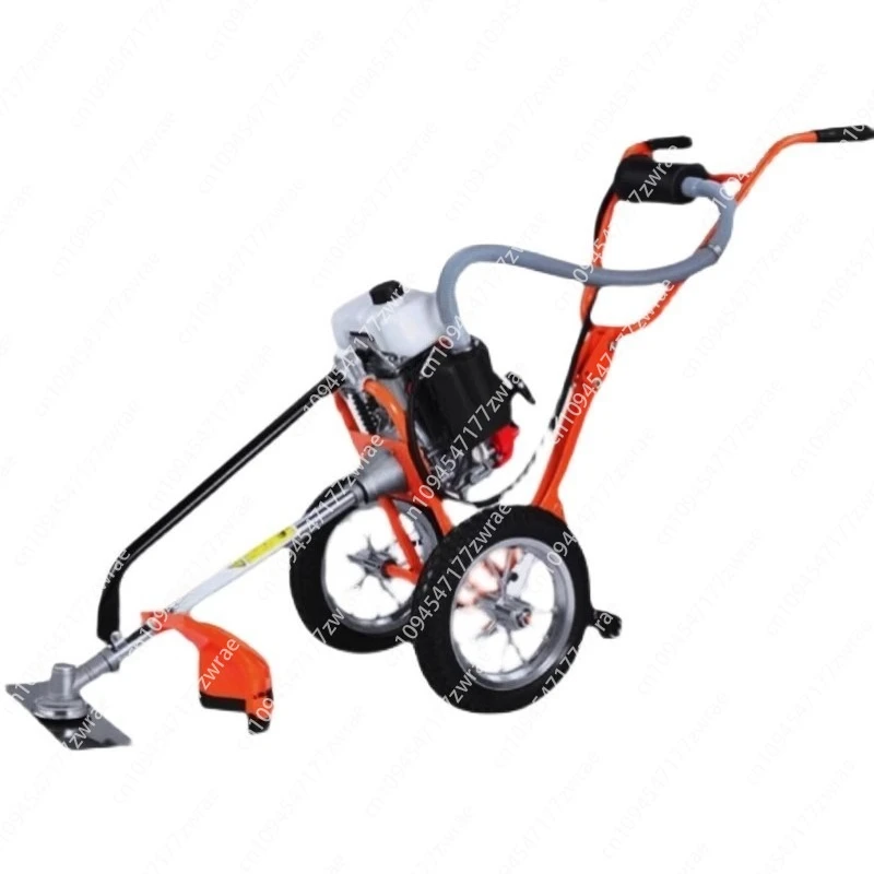 Lawn Mower Hand Push Lawn Mower Brush Cutting Machine Multi functional Mini Loosening and Trenching Machine