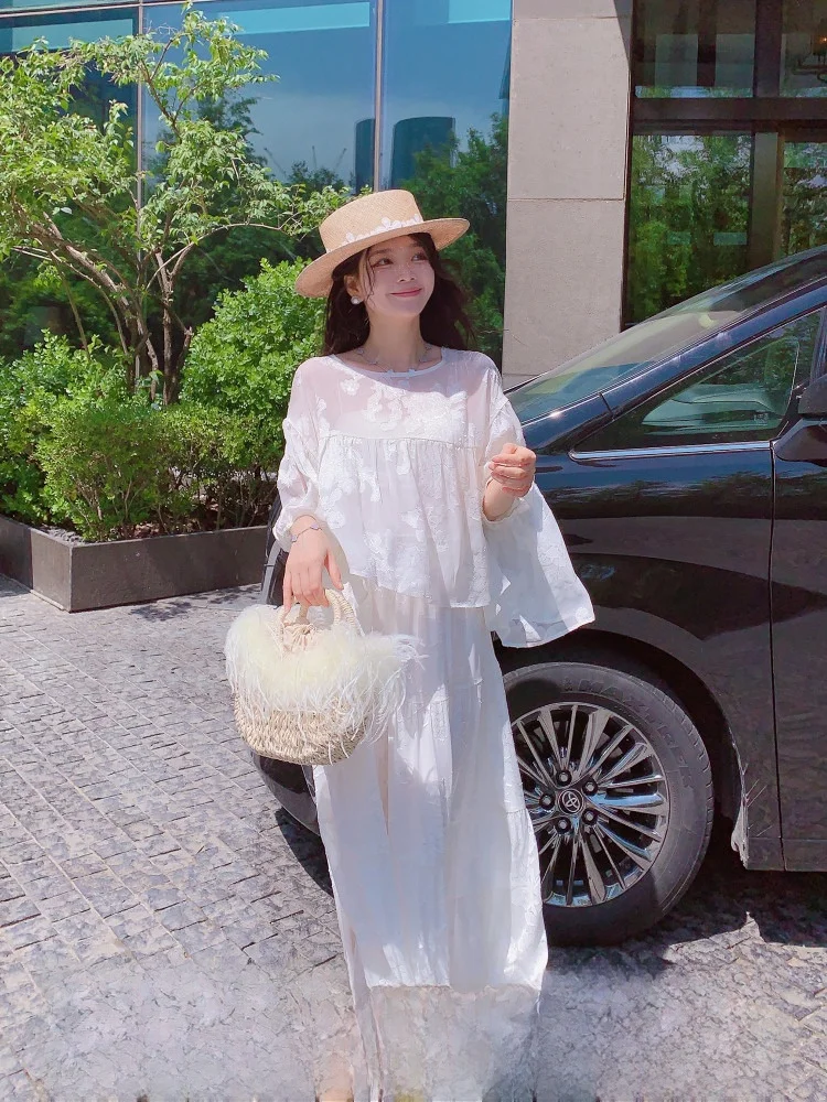 

Комплект MissLuxury Silk: Элитный летний комплект для молодых женщин, юбка и топ, индивидуальный пошив, коллекция Summer Collection