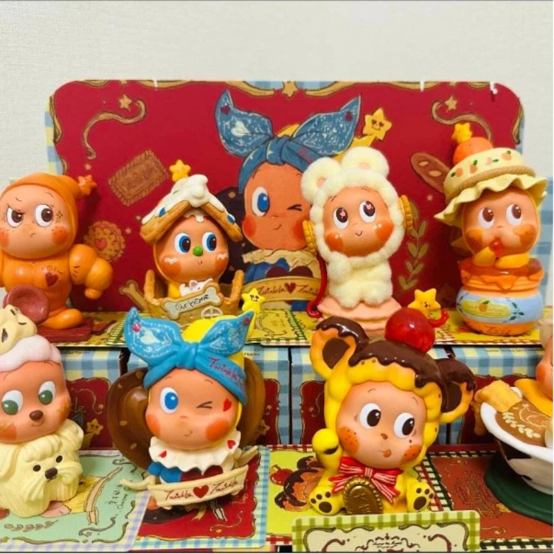 

Подлинная серия POPMART Star People Delicious Moments, слепая коробка, новогодний подарок, модная игрушка, милое украшение стола, загадочная коробка