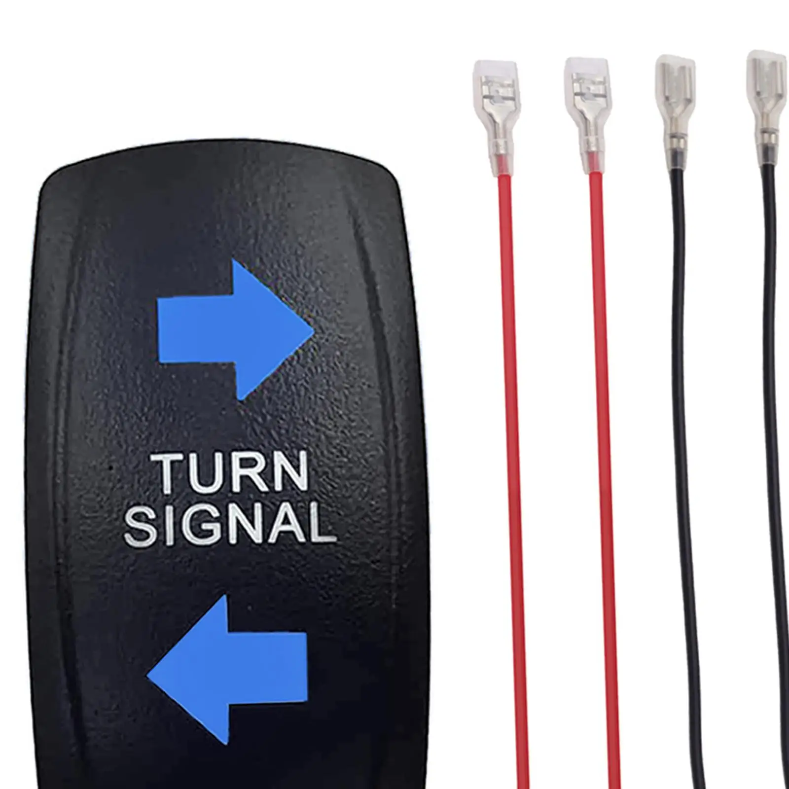 Turn Signal Switch Rocker Switch Turn Signal Kit High Performance 4 Pin Powersports for Campers Direct Replaces