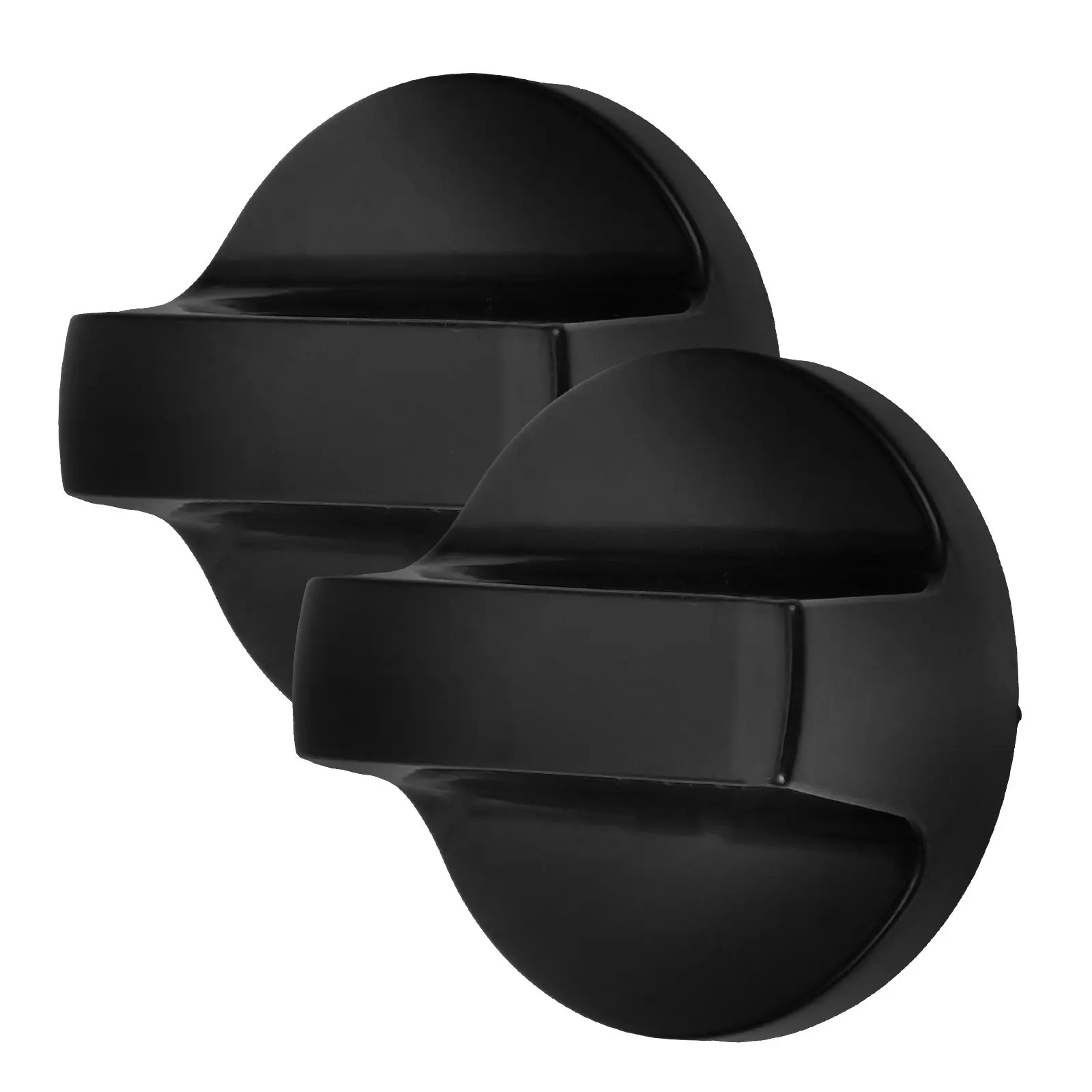 2Pcs Stove Knobs Replacements for Gas Range Oven Cooker Microwave Knob Replacement Easy Fit Ergonomic Touch Kitchen Gas Stove