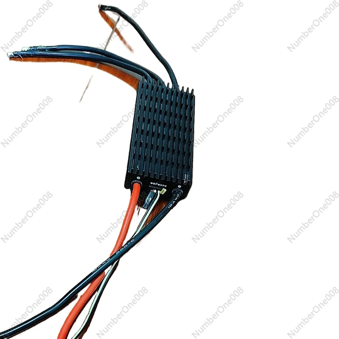 100A ESC بدون فرش، وحدة تحكم في السرعة قابلة للبرمجة لنماذج الطائرات بدون طيار وRC، تصميم مقاوم للماء للتحكم في محرك الطائرة بدون طيار