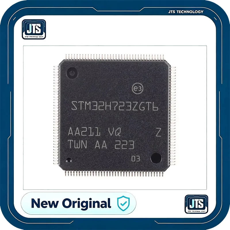 100% Original New STM32H723ZGT6 IC MCU 32BIT 1MB FLASH 144LQFP STM32H723ZGT6