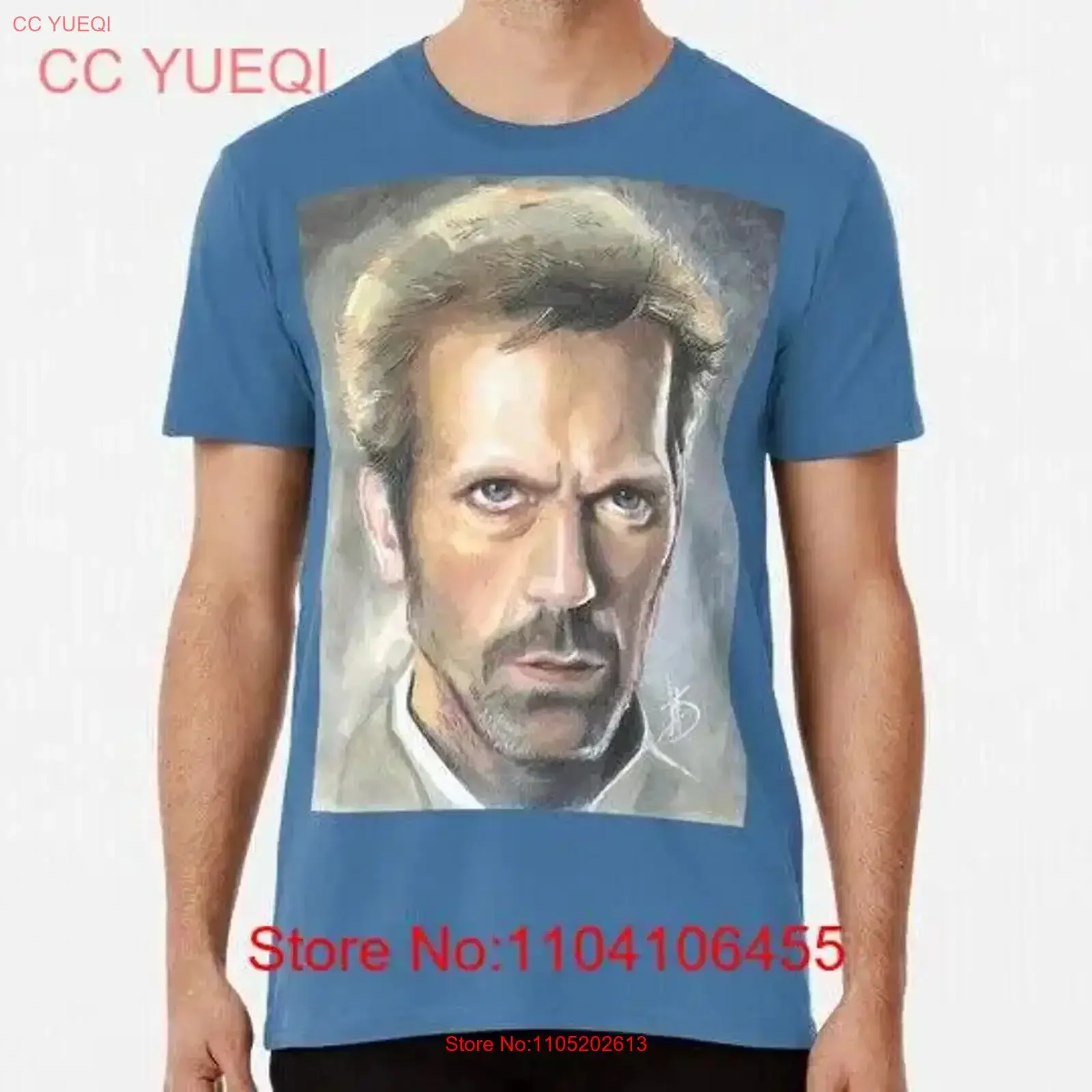 هاوس م دي هيو لوري صورة ملونة مع علامات S إلى 5XL صنع في الولايات المتحدة الأمريكية تي شيرت عتيق مغسول ممتد قليلاً للجنسين