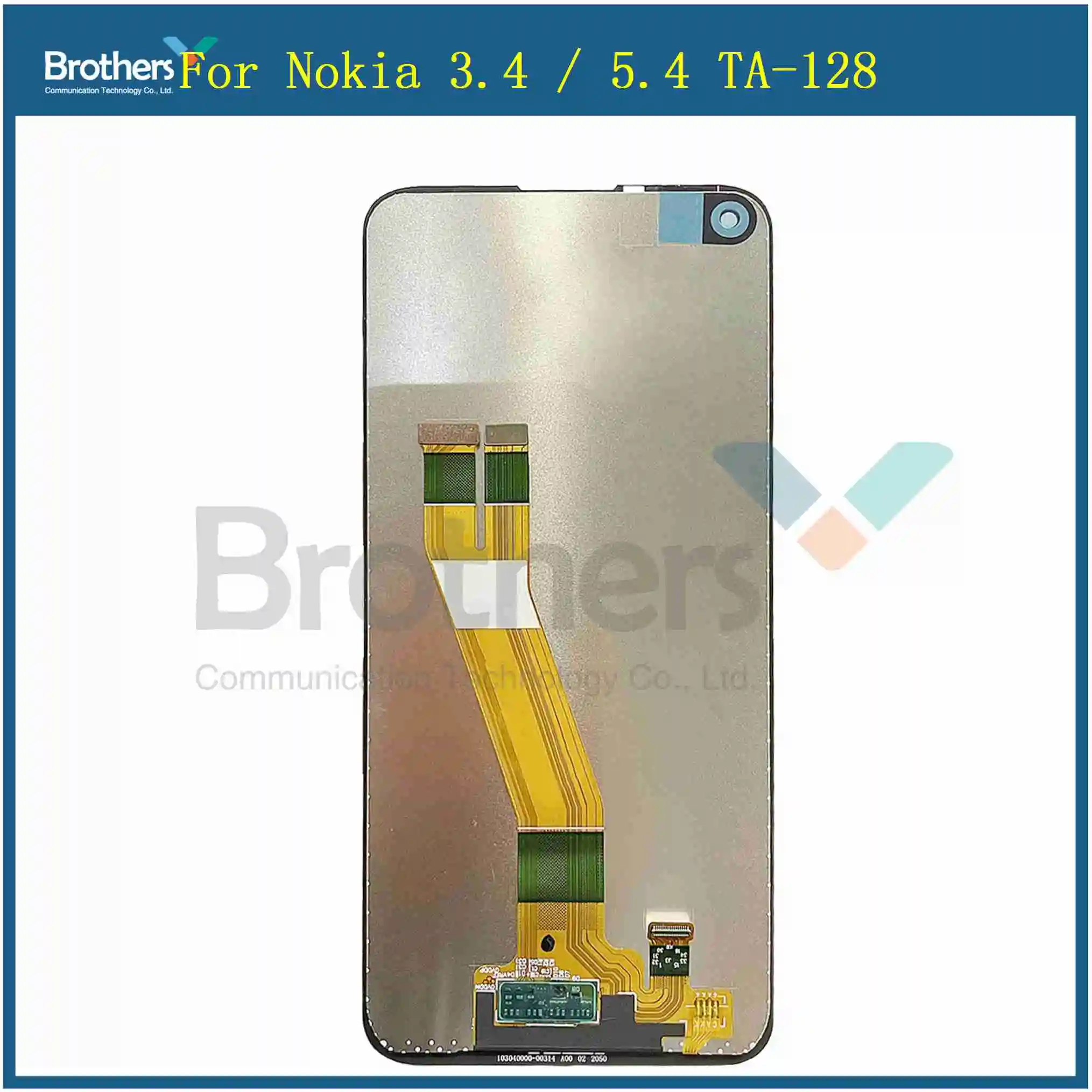 LCD Screen and Digitizer Full Assembly with Frame for Nokia 3.4 / 5.4 TA-1288 TA-1285 TA-1283 TA-1333 TA-1340 TA-1337 TA-1328 TA