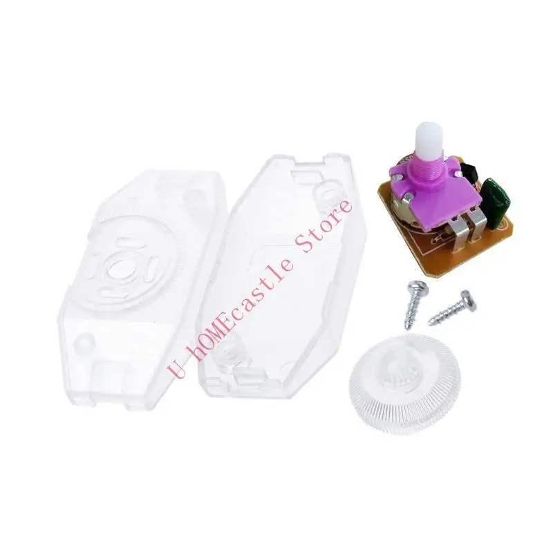 63HF 1A 220V Rotary Cord Switch Adjustable Rotary Control Switch Compact Wiring Design Easy Install for Bedroom Table Lamp