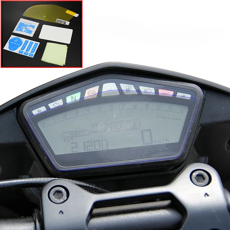 2 Stück Kratzschutzfolie Armaturenbrett Displayschutzfolie für DUCATI HYPERMOTARD 821 939 HYPERSTRADA 2013–2015 – Detail 4