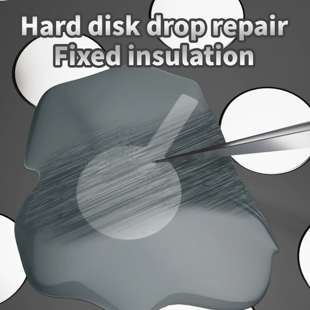 LANRUI 10ml Pasta isolante per ombra istantanea con polimerizzazione UV per scheda madre del telefono cellulare PCB Strumento di polimerizzazione isolante per riparazione filo volante