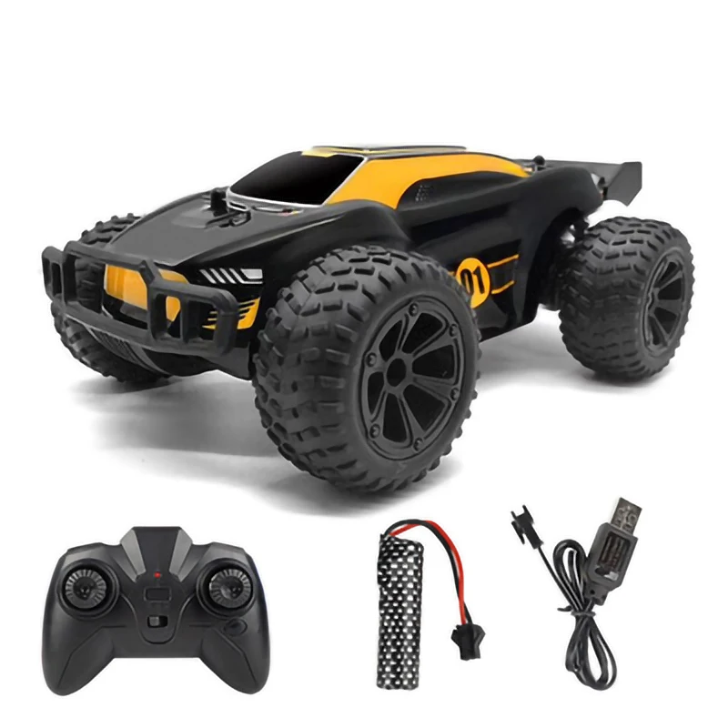 

New RC car 2.4G radio remote control toy vehicle Off-road Climb drift SUV high speed cool lighting machine model children gifts