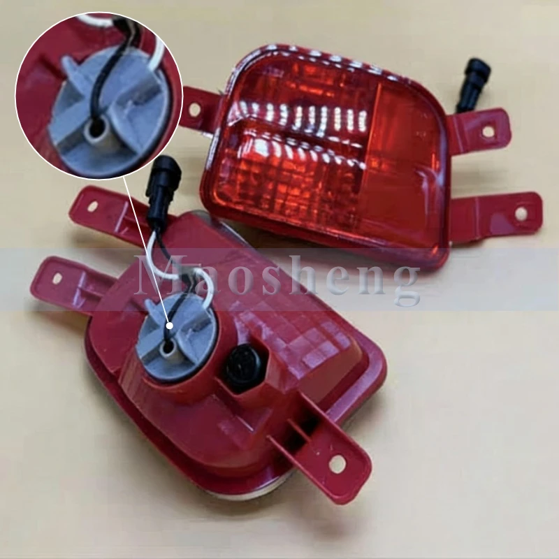 Rear Bumper Fog Light Brake Light For Chery Tiggo 3 2010-2013 Fog Lamp Tail Light Warning Lamp Foglight Foglamp