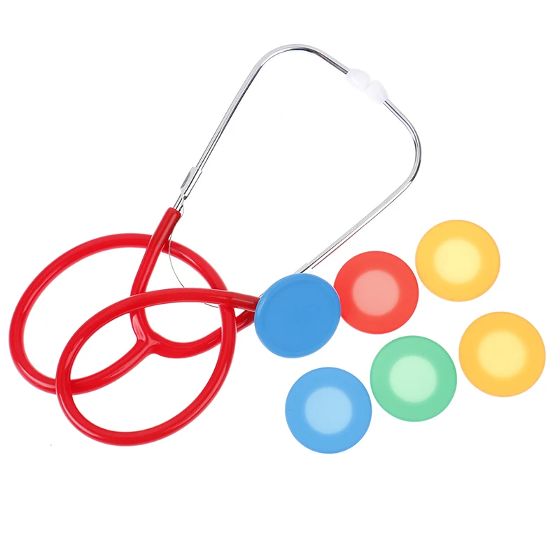 4Pcs/set Portable Soft Silicone Stethoscope Diaphragm Head Cover Accessories Auscultator Echoscope Protector Protective Sleeve