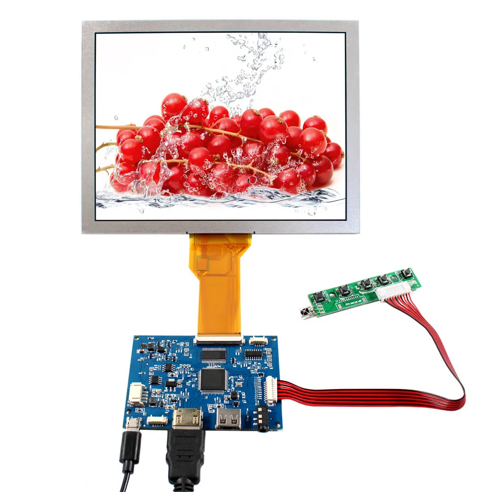 8inch EJ080NA-05B 800X600 TFT-LCD Screen With HD-MI USB LCD Controller Board