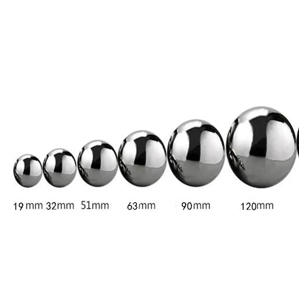 304 Stainless Steel Ball High Gloss Sphere Mirror Hollow Ball for Home Garden Decoration Supplies Ornament