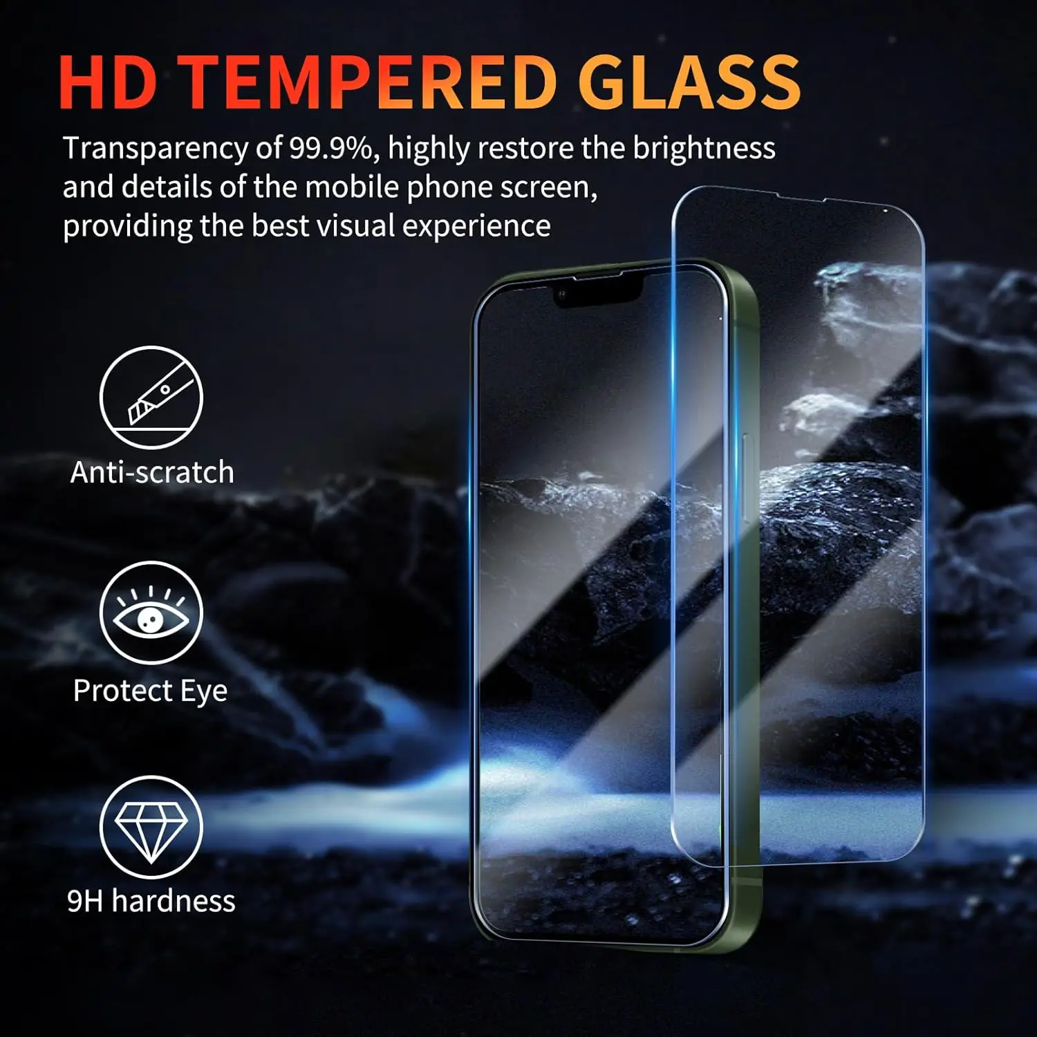 For iPhone 17Pro Max 17Pro 17Air 17 Tempered Glass
