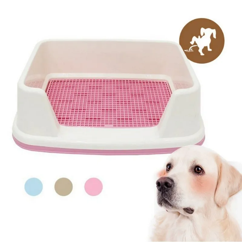 

Flat detachable net, reusable dog potty trainer splash-proof and non-wet feet for easy cleaning
