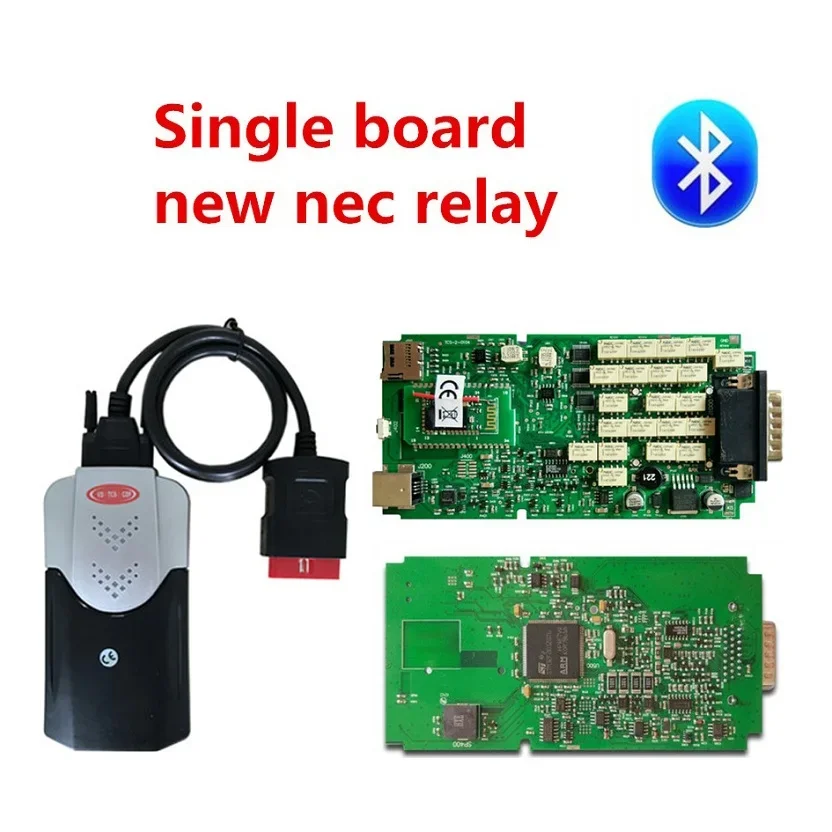 2021.11 NEW Keygen Best Single PCB Vd Ds150e Cdp with Bluetooth for TNESF DELPHIS ORPDC Car/Truck Obd2 Diagnostic Tools Scanner