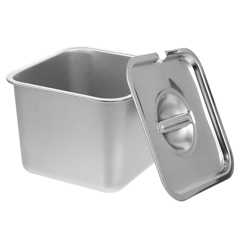 

Modern Stainless Steel Ice Cream Storage Tub Freezer Friendly Container Lid Multi Use Food Preservation Solution