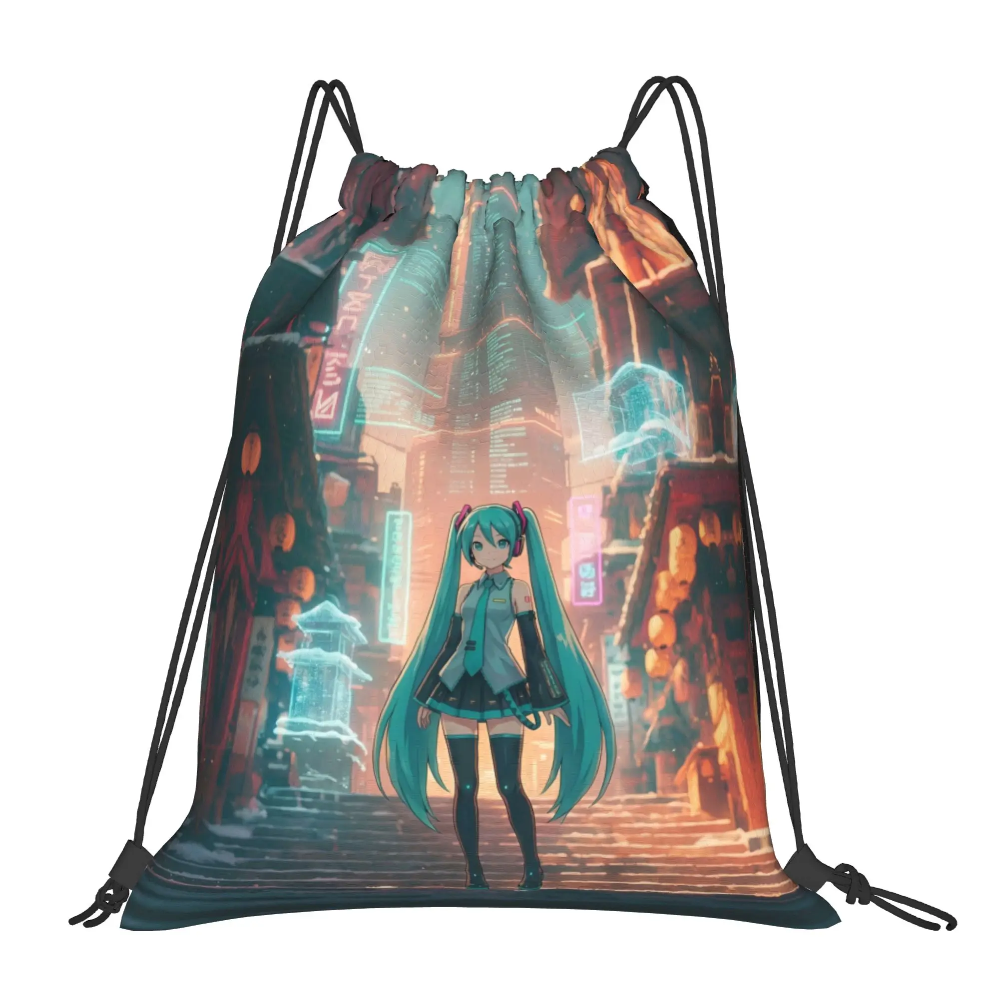 mochila-personalizada-hatsune-miku-anime-com-cordao-bolsa-esportiva-para-academia-sacola-de-compras-manga-para-mulheres-e-homens