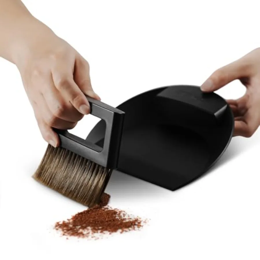 

Набор для уборки: маленькая щетка для кофе, магнитная щетка и совок, мягкая щетина, для дома и кухни