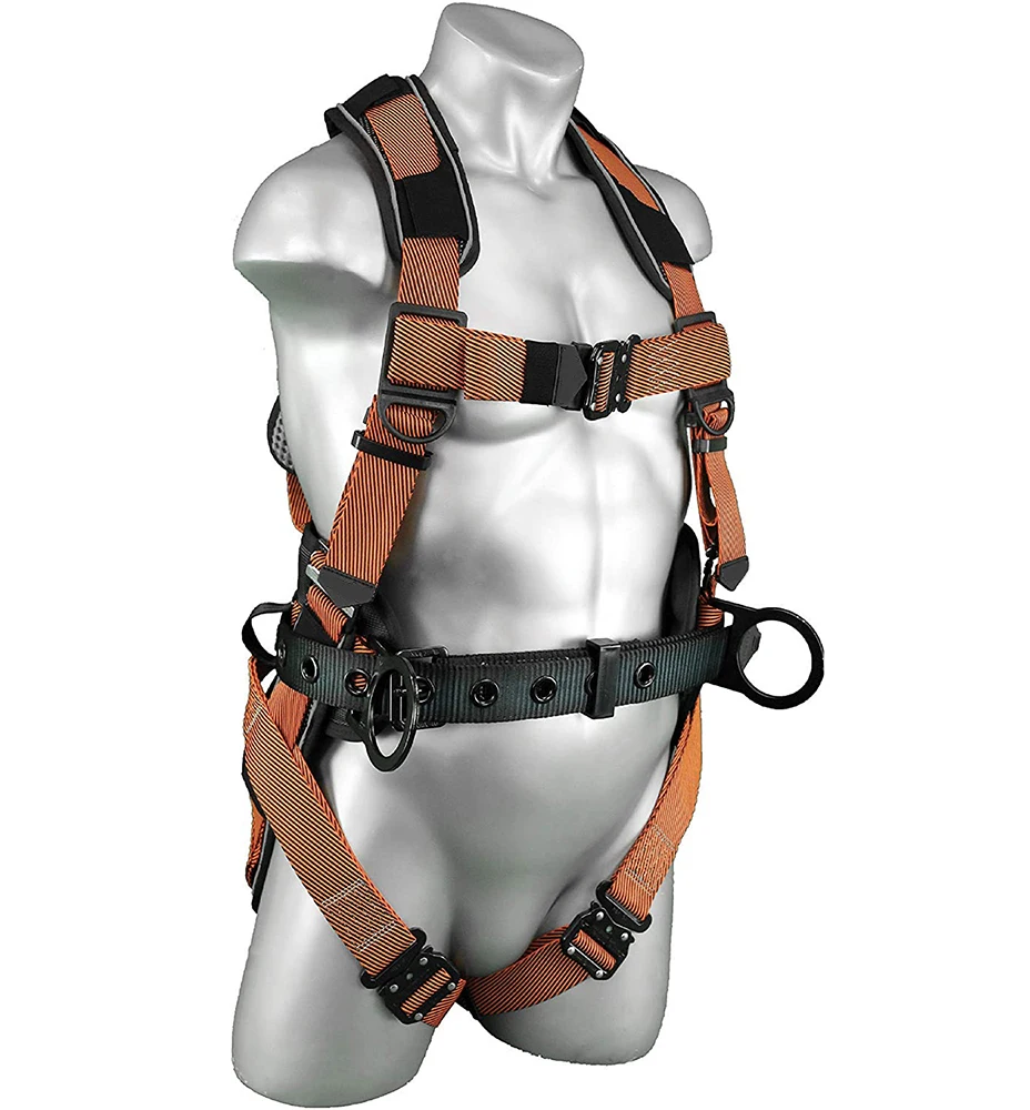 

Full Body Adjustable Professional Safety Harness For Mountaineering And Rock Climbing Rescue