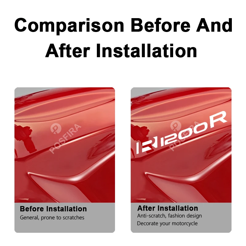 

egatinas de motocicleta calcomanías impermeables para BMW R1200R R 1200 R accesorios 2005-2020 2006 2007 2008 2009 2010 pegatina