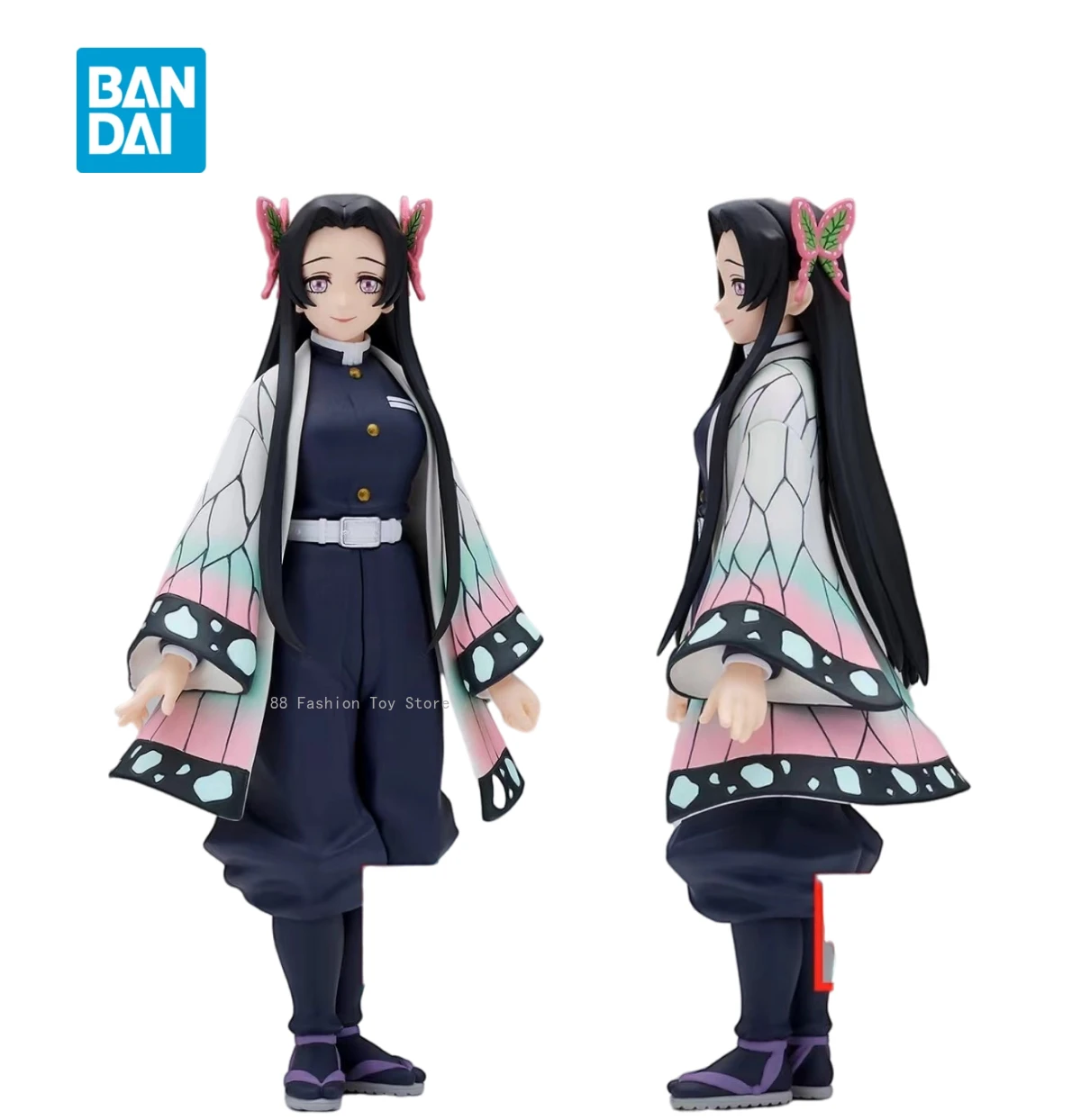 In Stock Bandai Original BANPRESTO Demon Slayer Kochou Kanae PVC 16CM Anime Figure Model Toy Collection Gift