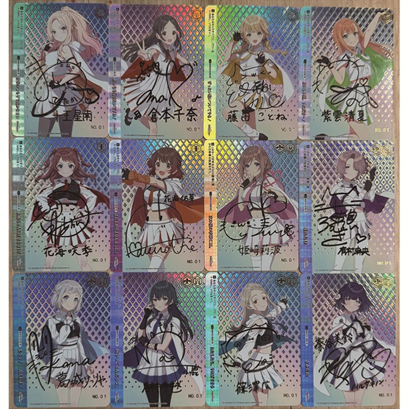 أنيمي آلهة قصة لتقوم بها بنفسك بطاقات فلاش محلية الصنع Amiya Kuchiki Rukia تحصيل بطاقات عيد الميلاد هدايا عيد ميلاد لعب الأطفال #6