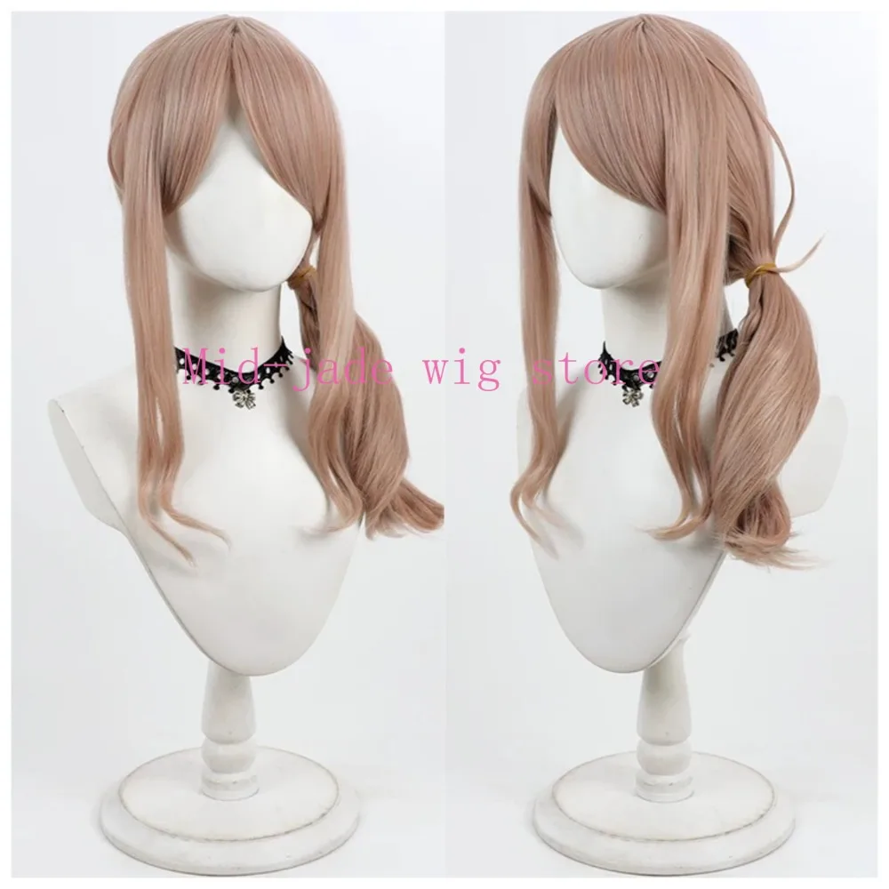 Soyo Nagasaki Cosplay Wig Realistic Scalp Side Low Ponytail for Valentine Music Event and Character Photography