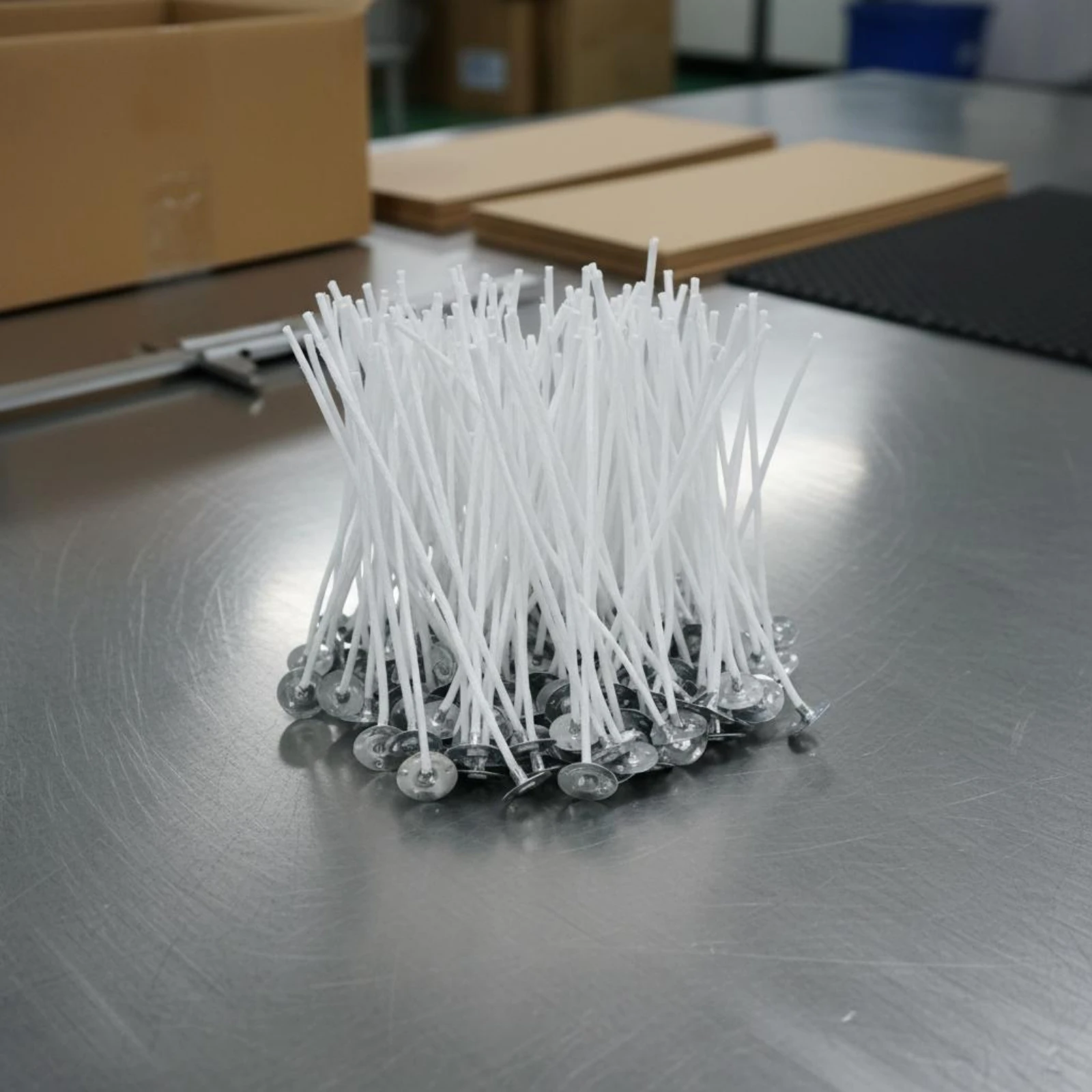 50 Pieces Cotton Candle Wicks - Cotton Wick Pre Tabbed 评论和价格