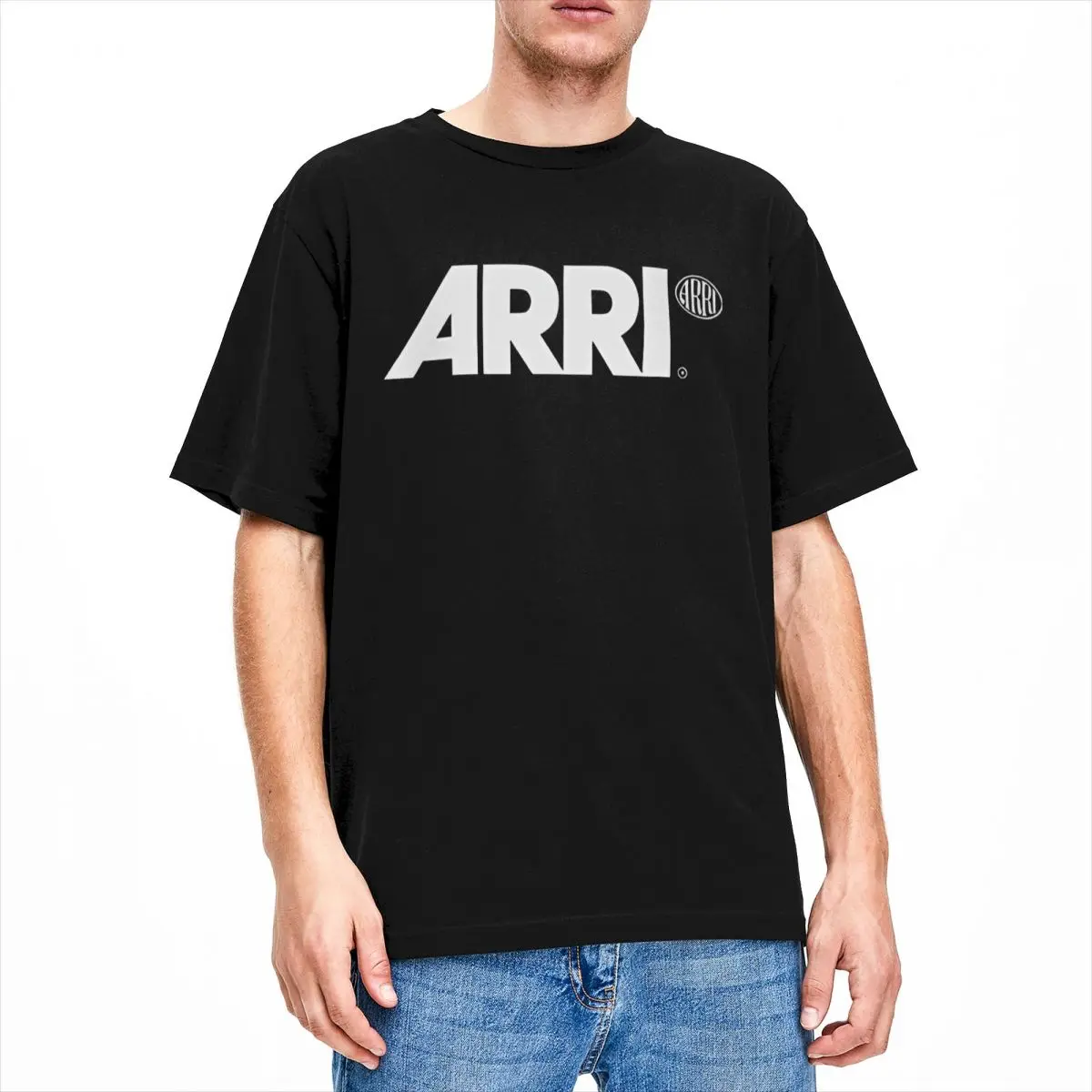 Oversized T-Shirt ARRIS Pure Cotton T Shirts Fashion Logo Fashion Tee Shirt for Men Summer Y2K Fun Casual Short Sleeve Tees