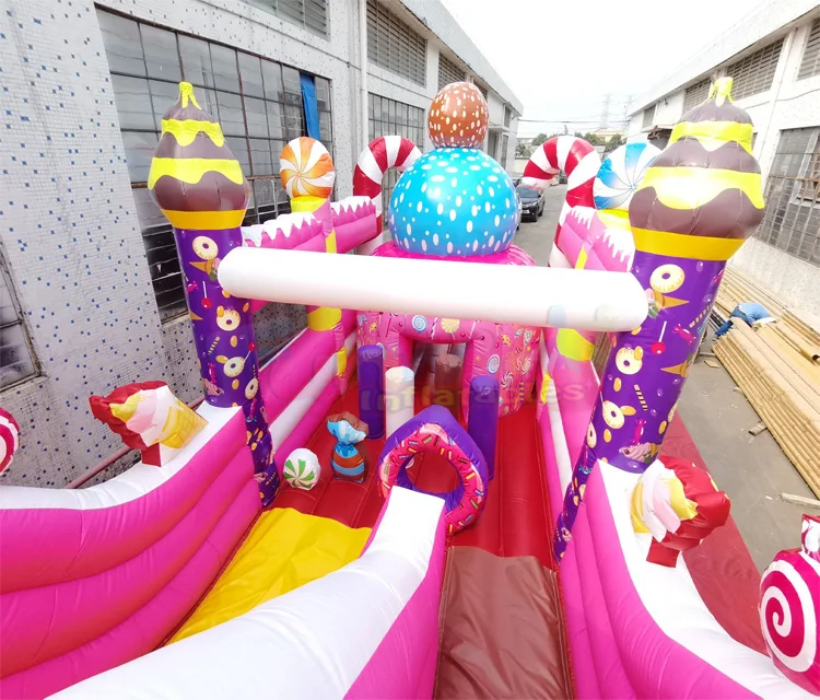 كاندي حفلة تصميم جديد كذاب القلعة نفخ القفز القلعة نطاط