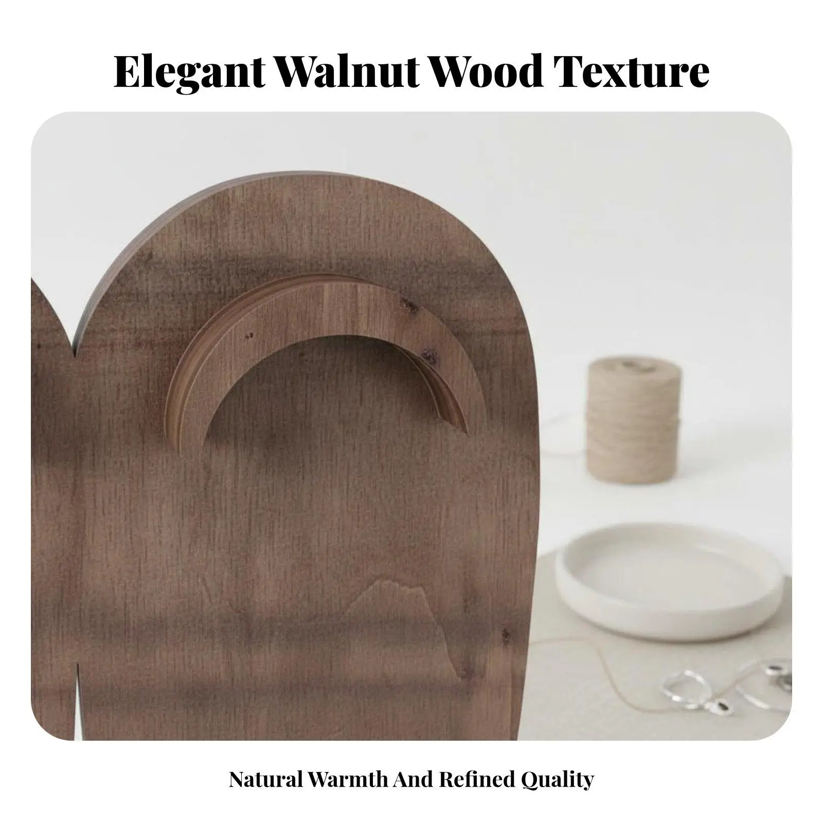 Hand String Display Wooden Stand Wooden Jewelry Display Stand Multi-Functional Bracelet Holder Rack for Vendors, Boutique,