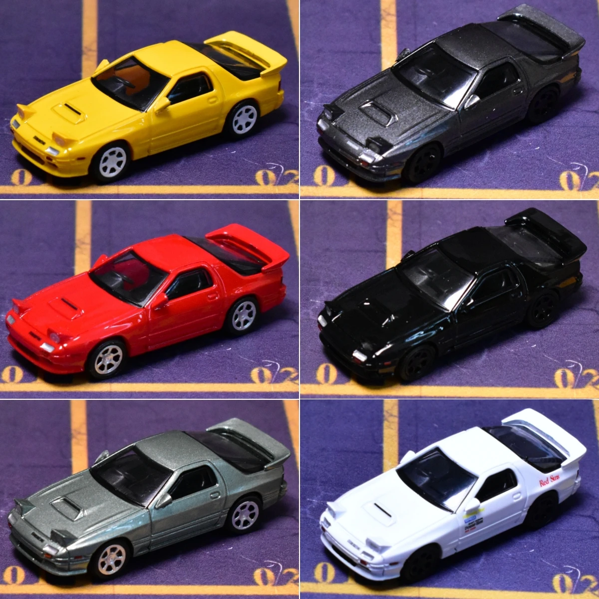 

1:87 Mazda FC3s RX7 Plastic Model Car