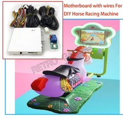 Kit scheda madre Arcade fai-da-te per Kiddiy Ride Car Racing / Horse Racing macchina per videogiochi con scheda madre e cavi