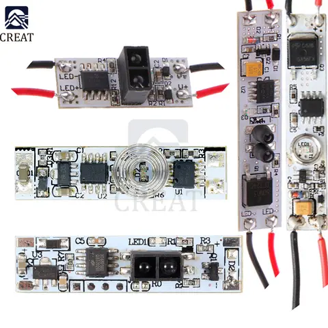 Touch Switch Capacitive Module LED Switch Sensor Module Short Distance Scan Sensor Sweep Hand Sensor Switch Module