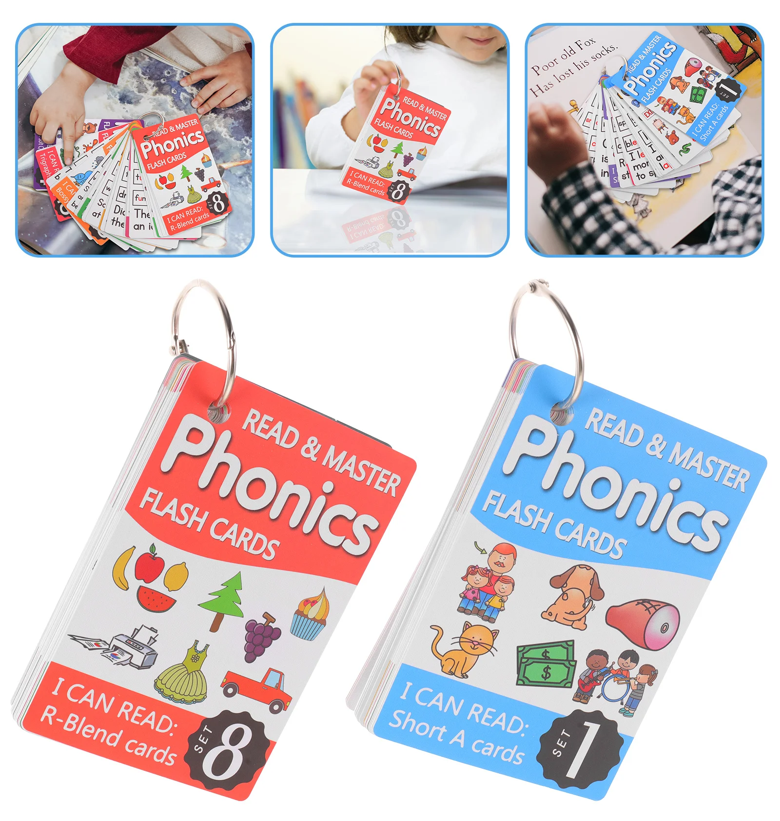 1Set Engelse spellingkaarten voor kinderen Woordleren Matching Game Vroege educatieve flashcards voor kinderen Geheugenvaardigheid