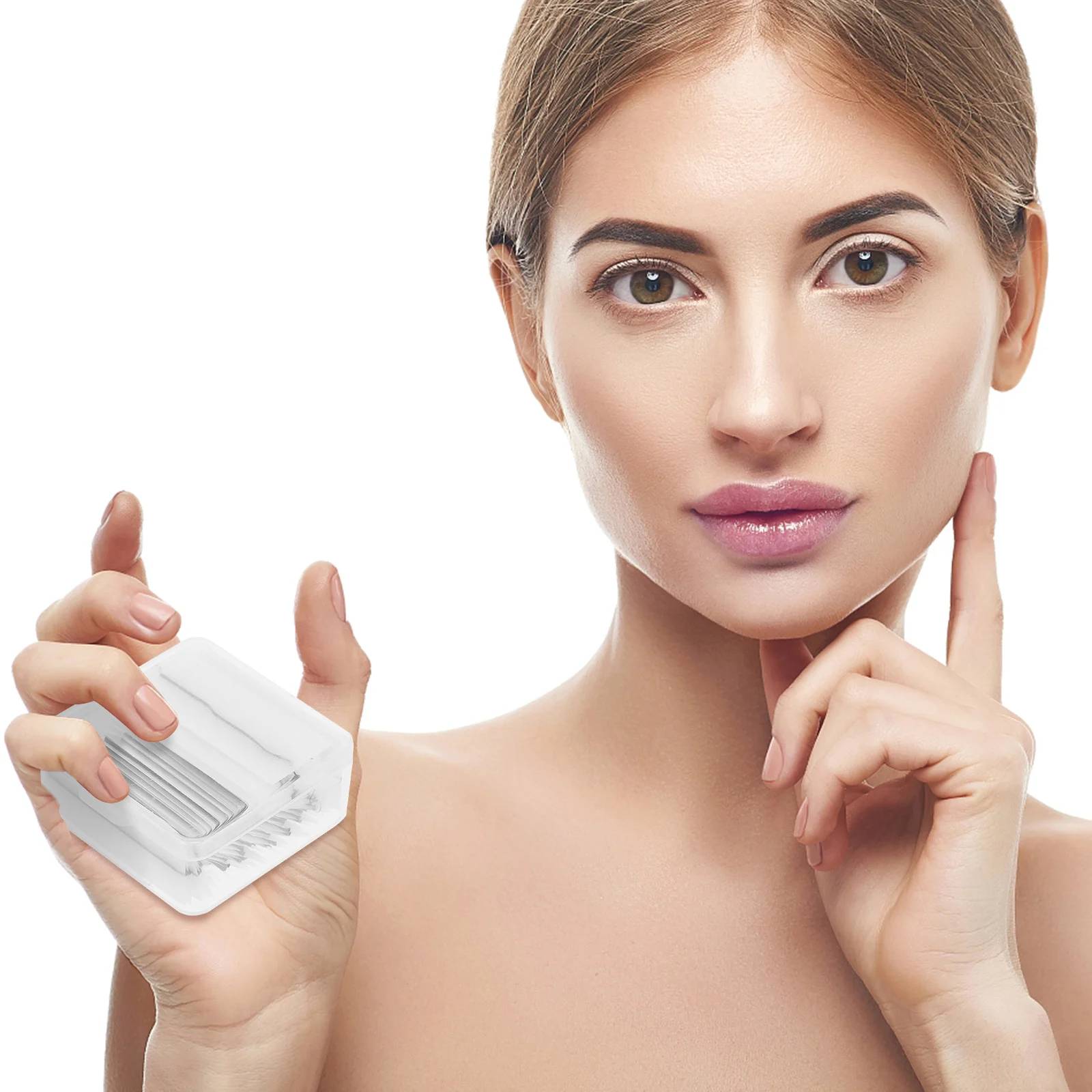 102 Stück Wimpern-Aufkleber Selbstklebende Wimpernverlängerung Klebstofffreie Paste Falsche Wimpern Salon Heim Wimpern-Zubehör