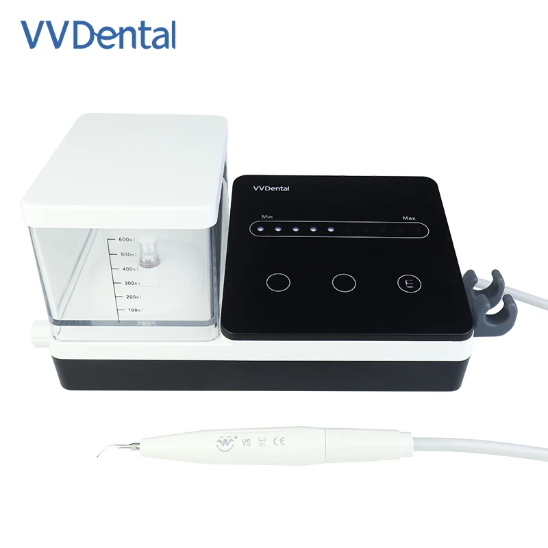 

VV Dental Ultrasonic Scaler Digital Display Handpiece and 10pcs Tips Calculus Cleaner Oral Care Electric Tooth Cleaner VST-W7