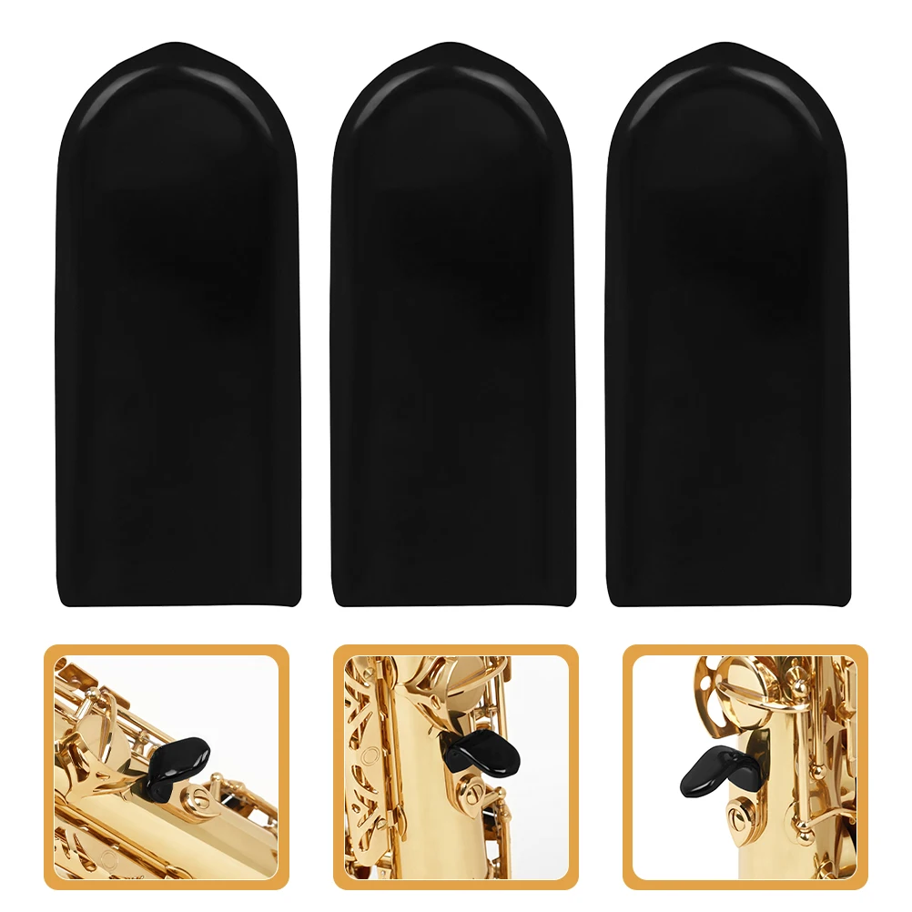 

7 Pcs Saxophone Finger Rest Thumb Non-slip Accessories Covers Pad Protectors