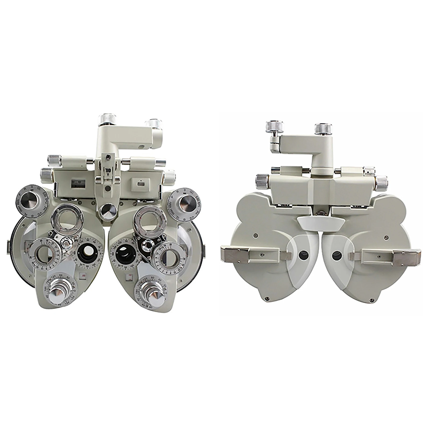 RT-3000 Manueller Phoropter, Ophthalmic View Vision Tester Weiße optische manuelle Refraktor Optometrie