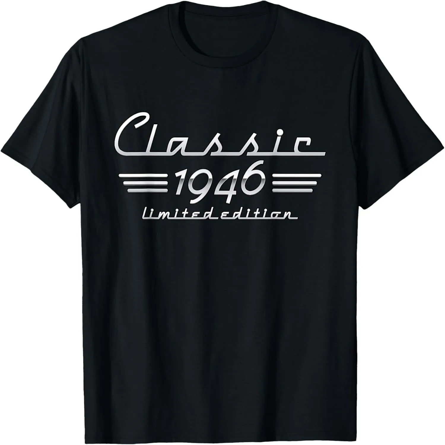 80 Year Old Gift Classic 1946 Limited Edition 80th Birthday T-Shirt Short sleeve shirt, Retro tee