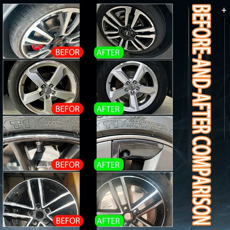 1 Piece Universal Wheel Repair Set - Alloy Rim Scratch Polishing Paste, Car Wheel Care Polishing Cream, Alloy Spoke Scratch Repa - view 5