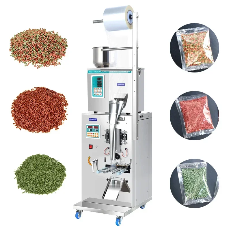 

Automatic vertical flower tea packaging machine candy food packaging machine coffee bean filling machine