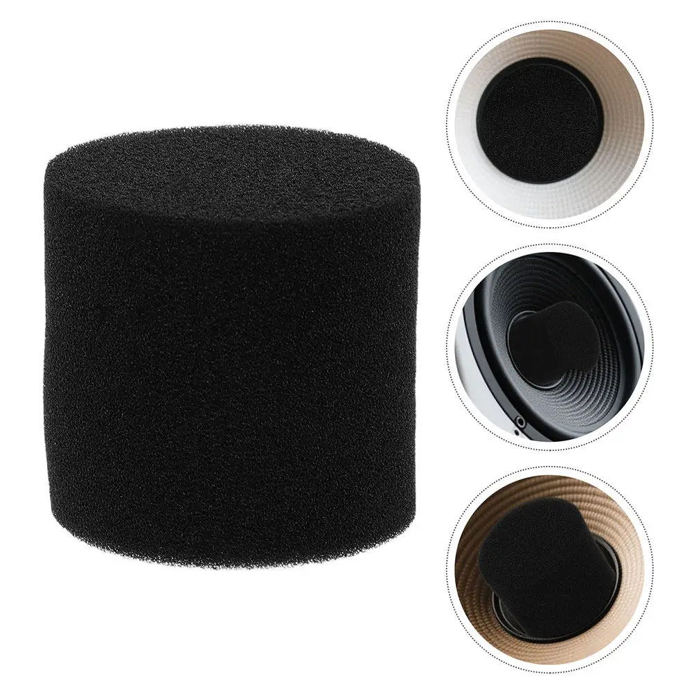 2Pcs Speaker Port Sponge Insert Bass Duct Plug for Subwoofer Port Tube Airflow Regulation Noise Vibration Reduction Audio