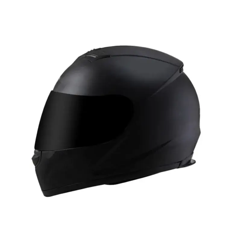 Hot Sale Bye Motorcycle Helmet Full Moto Helmet With Inner Sun Visor Safety Lens Racing Full Face Helmets S 55cm To 56cm