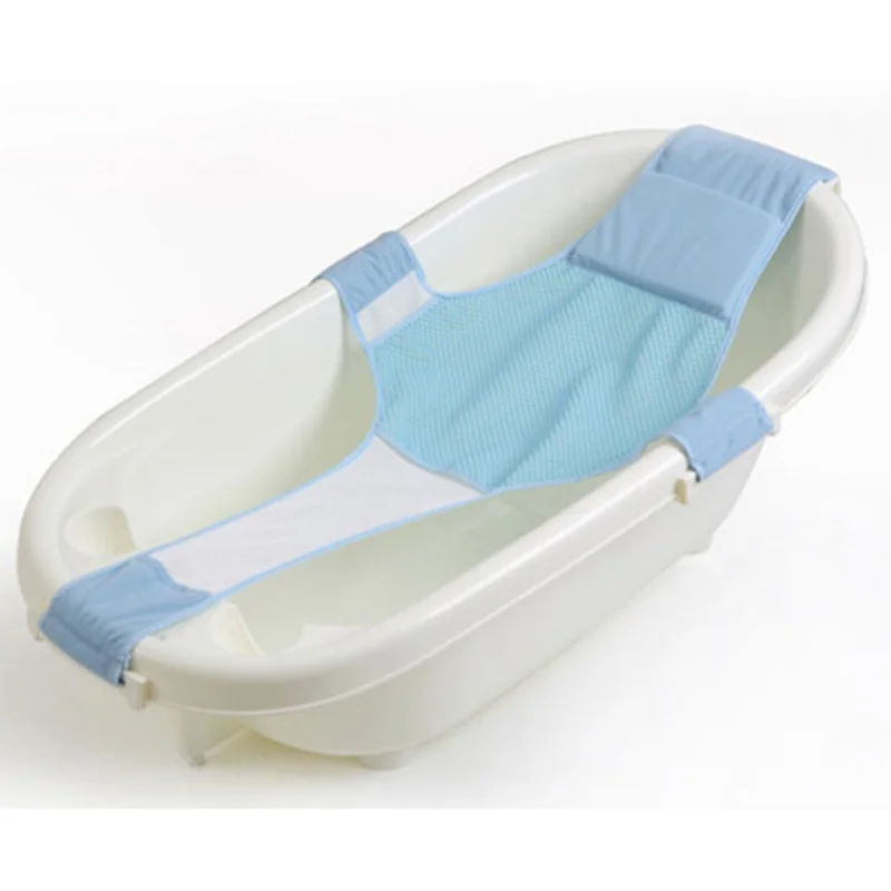 Infant Adjustable Bath Seat Bathing Bathtub Seat Newborn Bath Net Safety Security Seat Support Infant Shower Baby Care